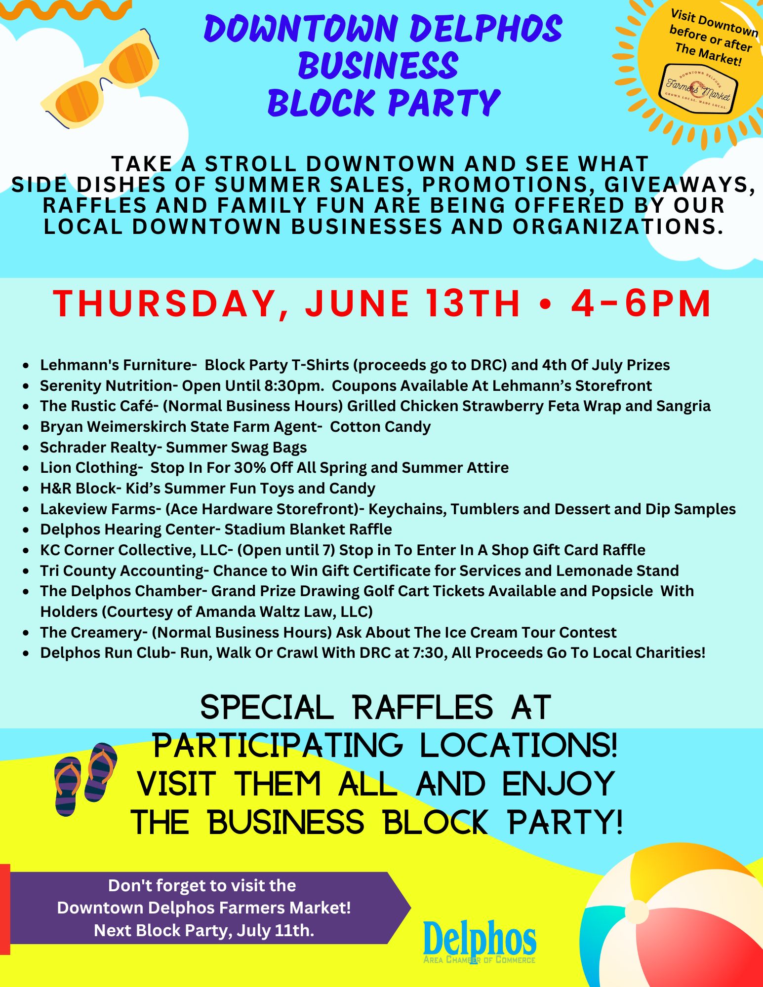 Downtown Delphos Business Block Party - Delphos Area Chamber of Commerce