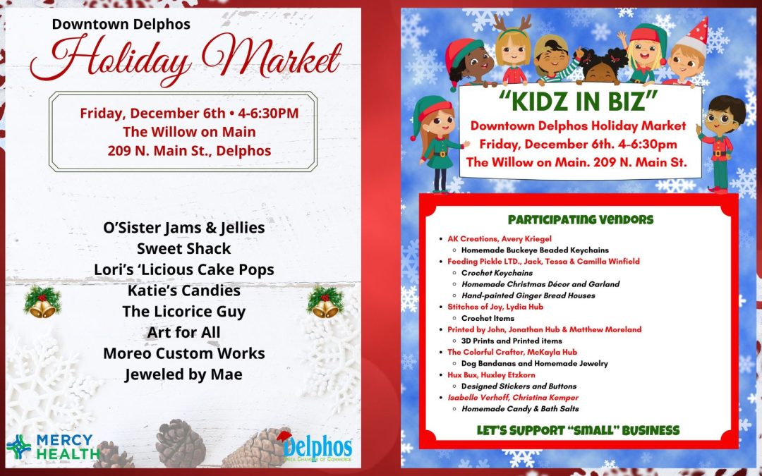 Downtown Delphos Holiday Market